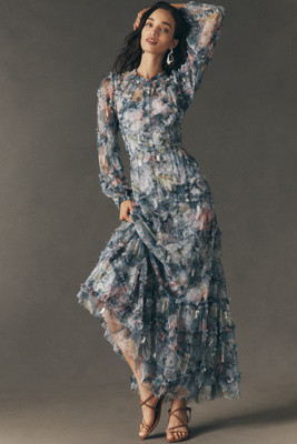 Mac Duggal Long-Sleeve Ruffle Maxi DressMac Duggal
  


  


  


  


  

Write a Review $598.00 | Anthropologie (US)