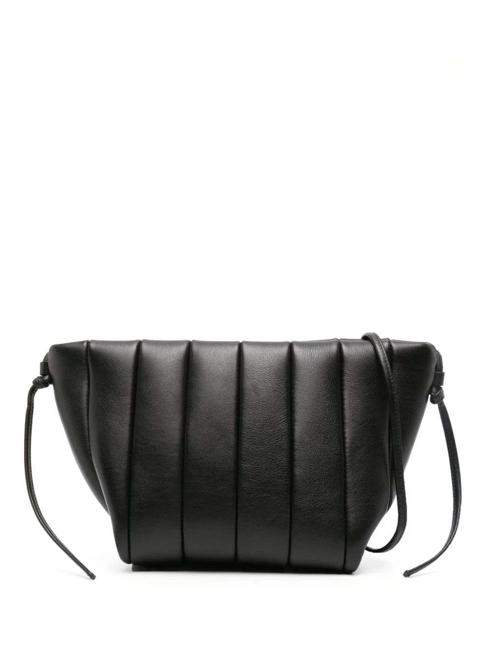 Boulevard padded leather shoulder bag | Farfetch Global