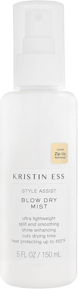 Kristin Ess Style Assist Blow Dry Mist Heat Protectant Spray for Hair - Anti Humidity Frizz Contr... | Amazon (US)