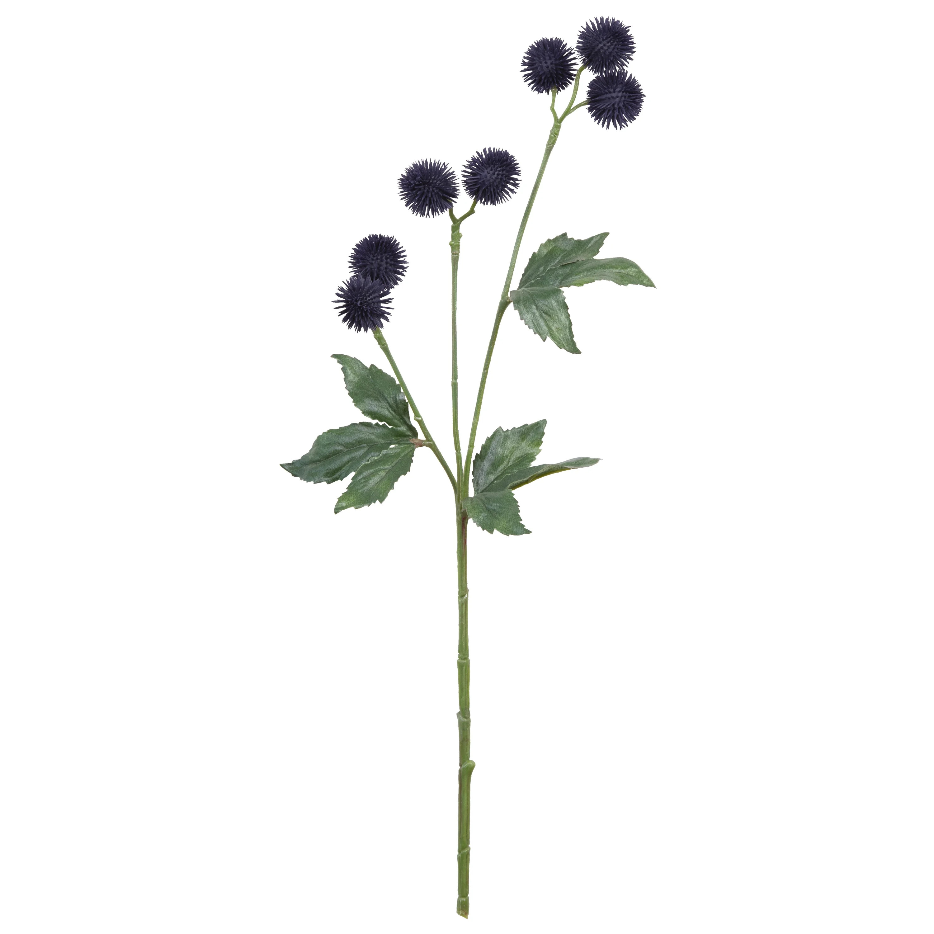 18-inch Artificial Blue 7 Heads Thistle Short Stem, for Indoor Use, by Mainstays - Walmart.com | Walmart (US)