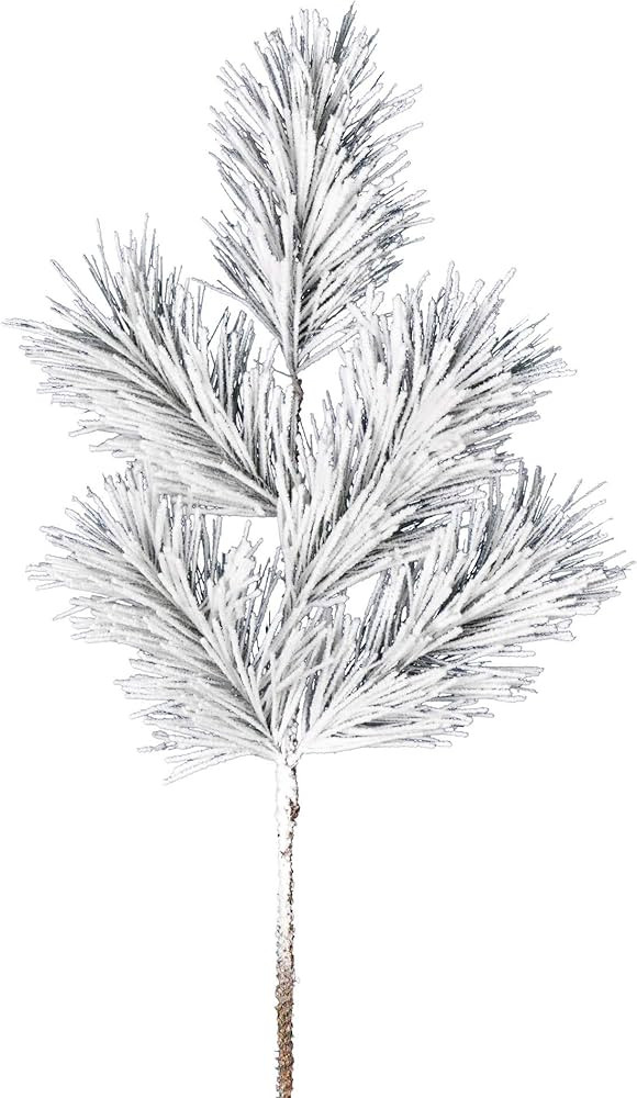 Vickerman 30" Frosted Beckett Pine Artificial Christmas Spray. Includes 3 Sprays per Pack -Featur... | Amazon (US)
