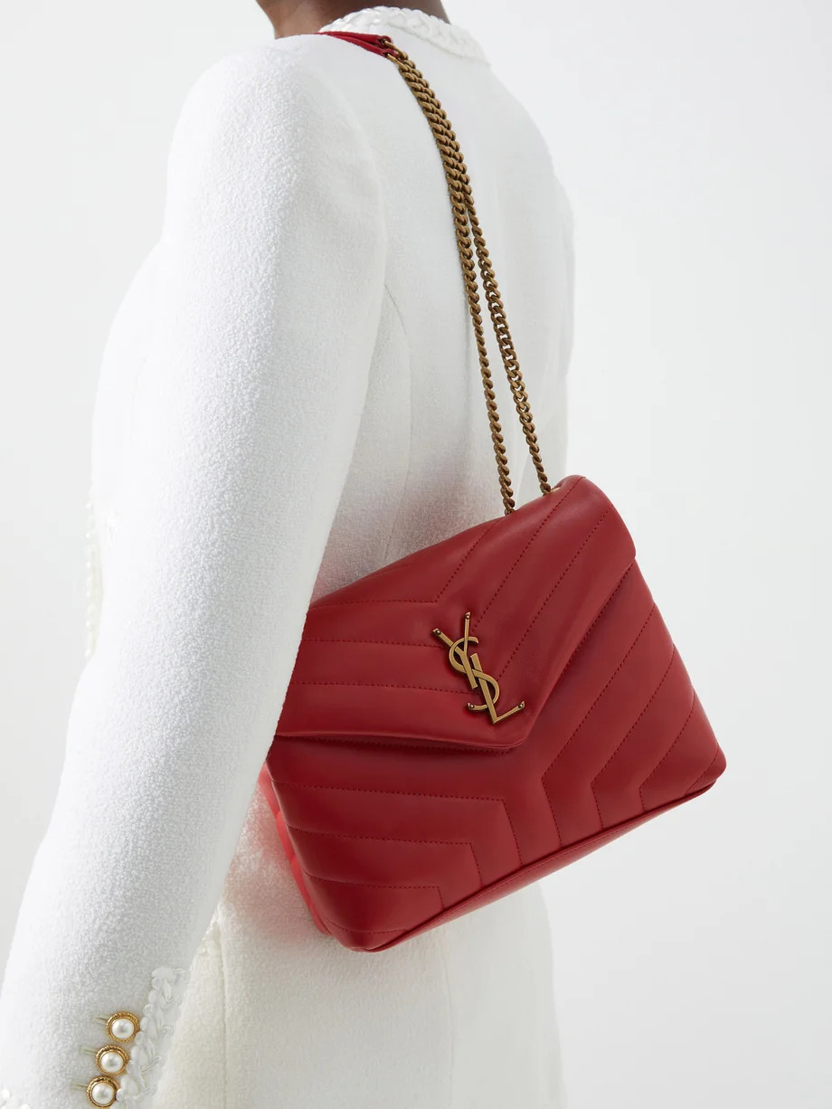 Loulou small quilted leather shoulder bag | Matches (US)