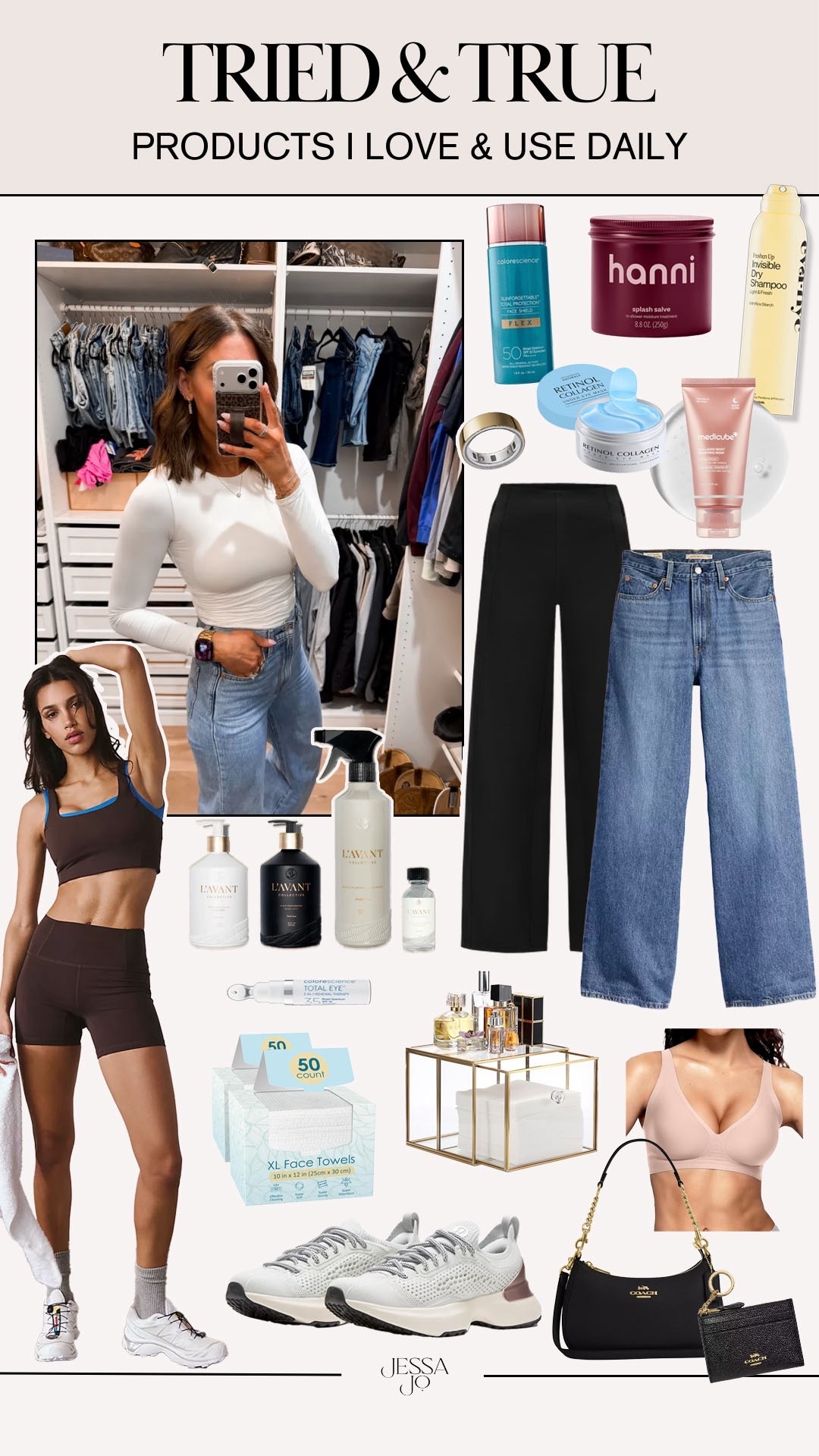 Tried and true product faves. Must have essentials. Everyday must haves. Go to denim. Lululemon favorites. Beauty favorites. Free people movement set. Beauty must haves. Amazon beauty  

#LTKdayinmylife #LTKBeauty #LTKgrwm