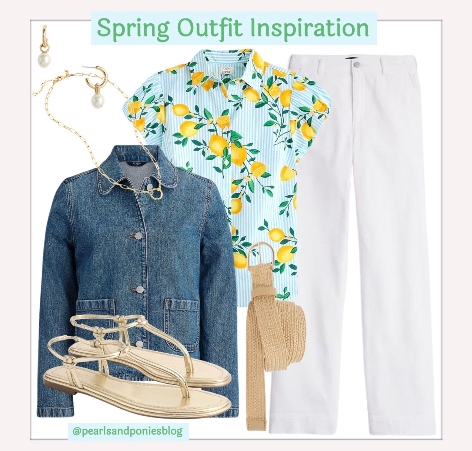 Spring outfit inspiration 🌸 @jcrewfactory

#LTKSeasonal #LTKOver40 #LTKWorkwear