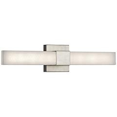 Elan Neltev Satin Nickel 24" Wide LED Bath Light | LampsPlus.com