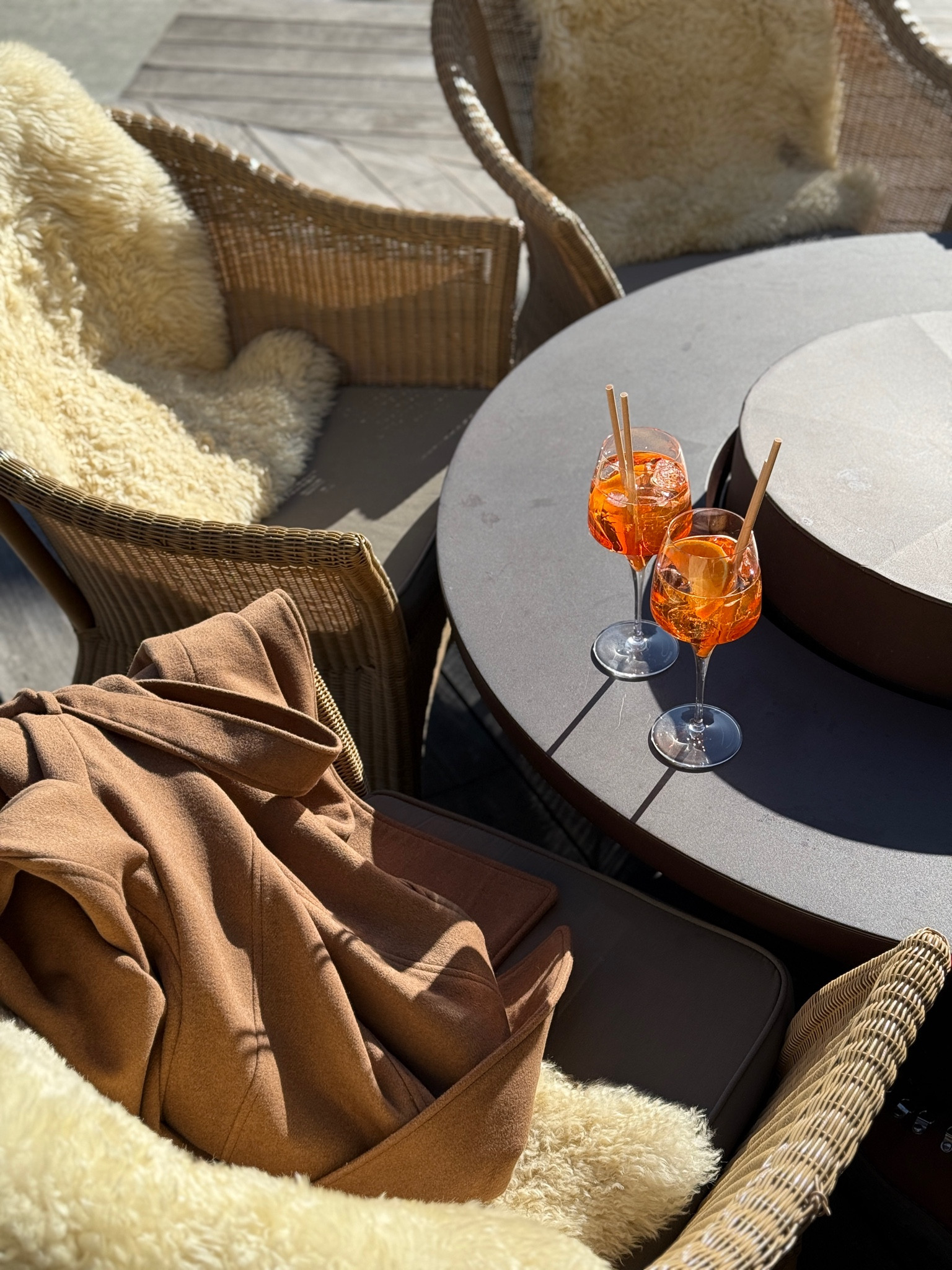 Who says you can’t enjoy outdoor living space during the winter months? Linking this cute aprés setup! 

#LTKHome #LTKSeasonal