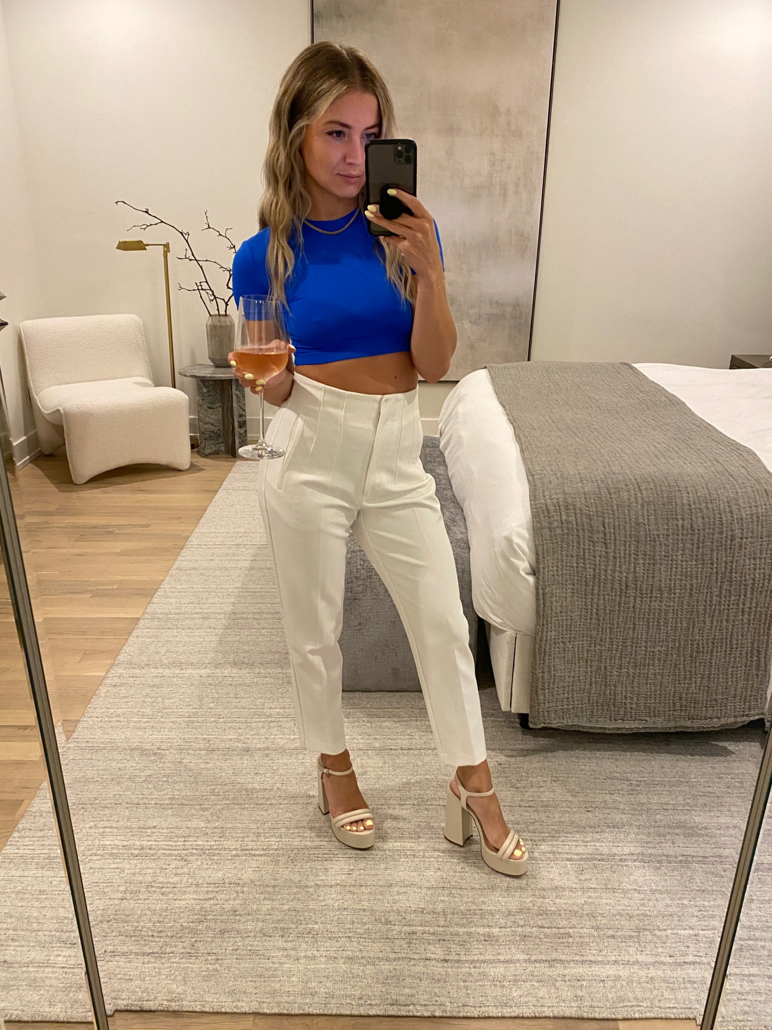 Shirt: Zara - Small
Pants: Zara - XS [code: 7901/432]
Heels: Steve Madden - TTS

#platformheels #skims #trousers #nudeheels

#LTKshoecrush #LTKunder50 #LTKworkwear