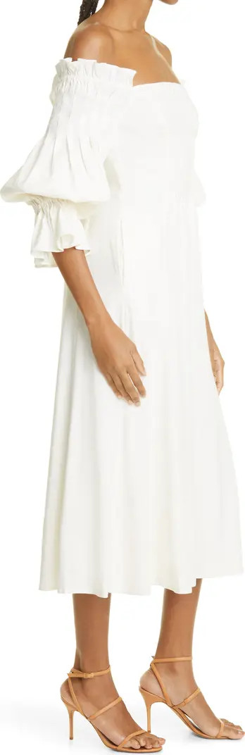 Ida Off the Shoulder Midi Dress | Nordstrom