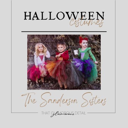 It’s about that time of year to find your Halloween Costumes. 

How adorable are these little hunnies as The Sanderson Sisters. Ahh so cute! 

Follow for more Halloween finds here at That Glamorous Detail. 

#etsy #shopsmall #etsymarkets #halloween #halloweencostumes #kidshalloweencostumes #FoundItOnAmazon

#LTKstyletip #LTKkids #LTKSeasonal