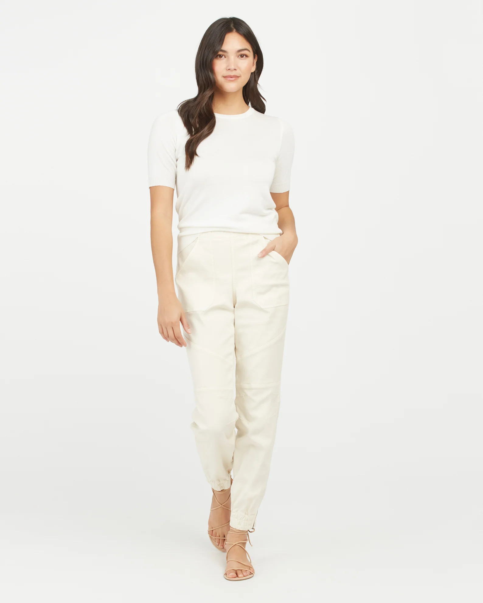 Stretch Twill Cargo Jogger | Spanx