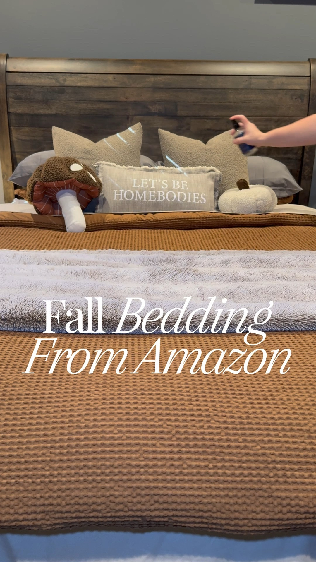 Have had this bedding set up for three weeks now and I’m so happy with it! #amazonbedding #bedding #fallbedding #beddingrefresh 

#LTKSeasonal #LTKHome #LTKFindsUnder100