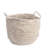 Large Mendong Grass Woven Basket | TJ Maxx