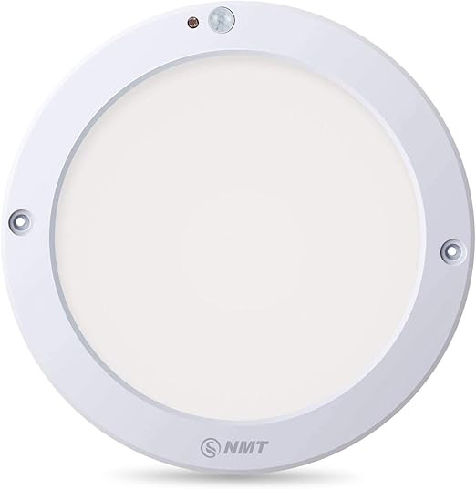 S NMT Motion Sensor Led Ceiling Light 1200 Lumen, 100 Watt Equivalent for Laundry Rooms,Stairs,Ba... | Amazon (US)