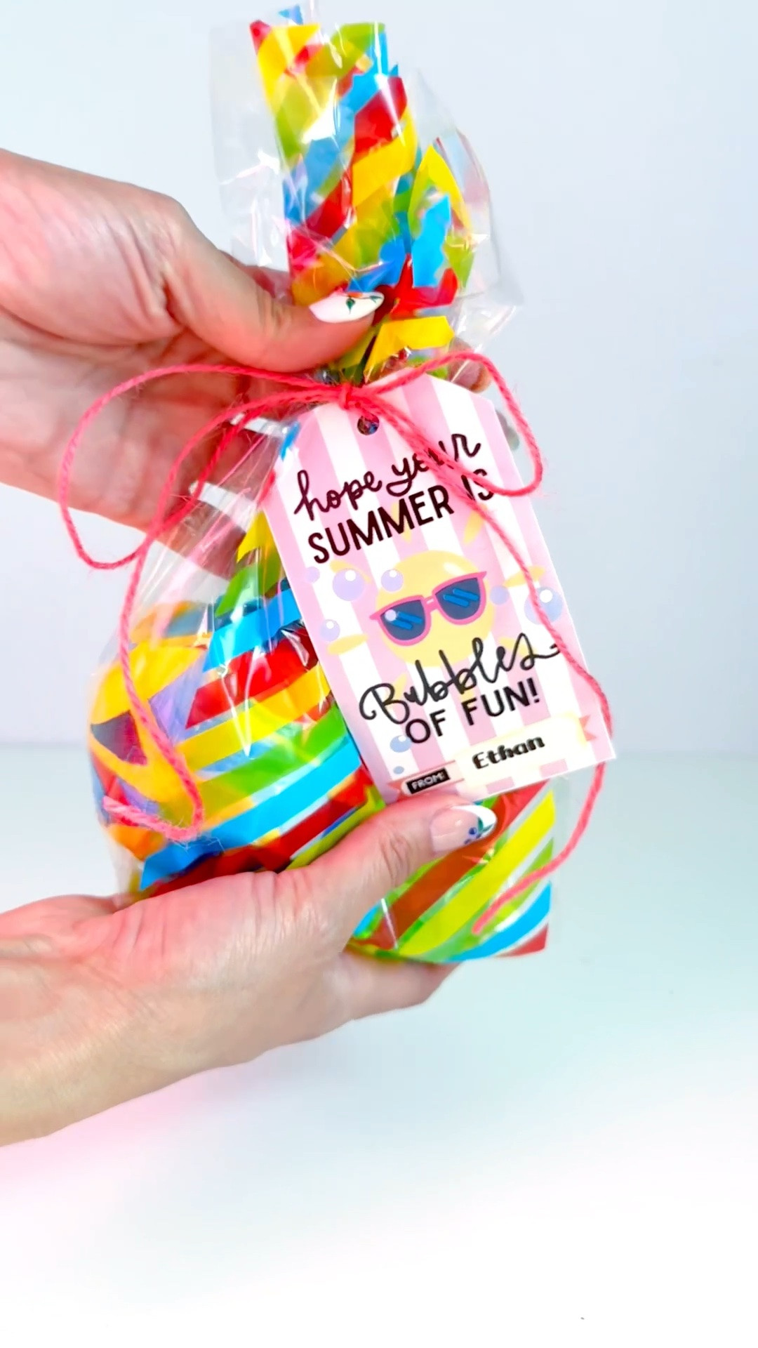 Here they are! I made 38 goodie bags for my son’s classmates to enjoy this summer ☀️ 

I kept it simple with a water ball, bubbles, and a lollipop. Brought it all together with an adorable tag from @thelettervee 🤍

If you have questions, drop a comment so I can get back to you!

Save for end of the year gift ideas, find more like this in my Gifting collection, and follow me for more ✨

end of the year gift ideas • end of the year • end of the school year • end of the school year gifts • schools out • summer gift bags • goodie bags • gift bags • kids gift bags • kids goodie bags • party goodie bags

#LTKmomlife #LTKKids #LTKdayinmylife