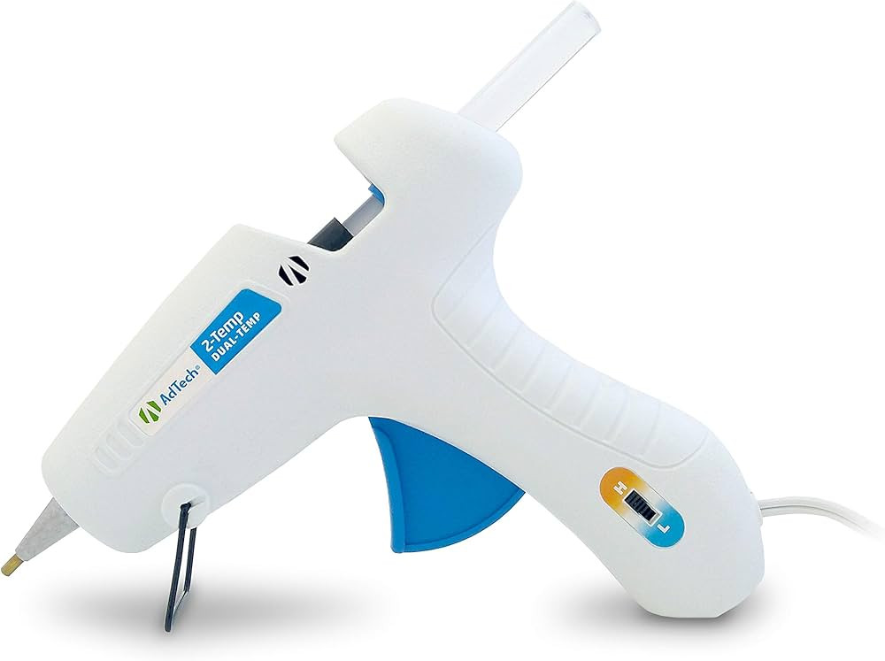 AdTech 0453 2-Temp Dual Temperature Hot Glue Gun Full Size, White | Amazon (US)