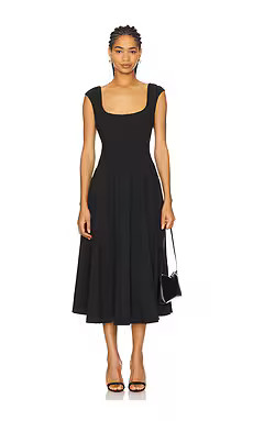 ROBE MI-LONGUE LEILA from Revolve.com | Revolve Clothing (Global)