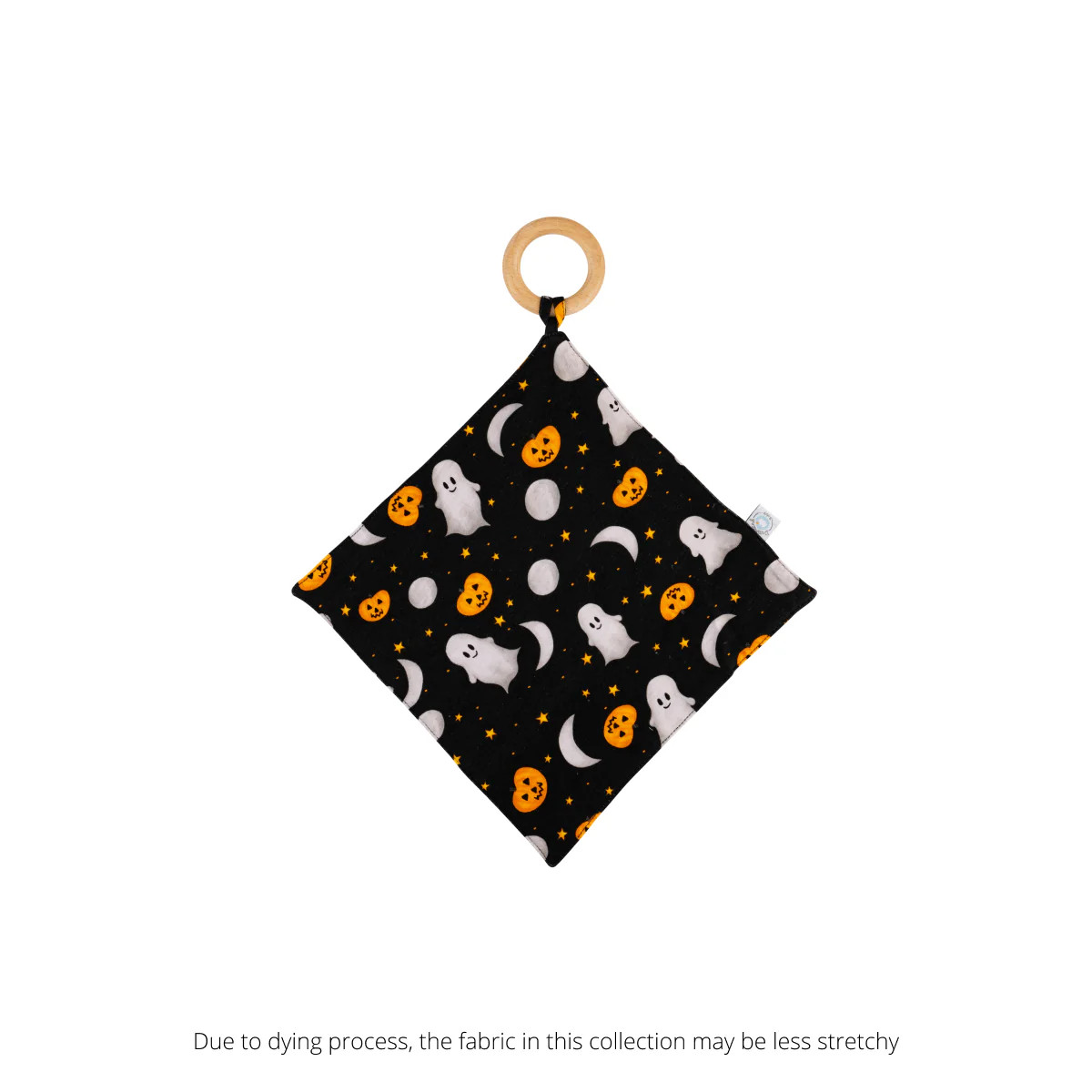 Bamboo Lovey w/ Teething Ring | Dreamland Baby