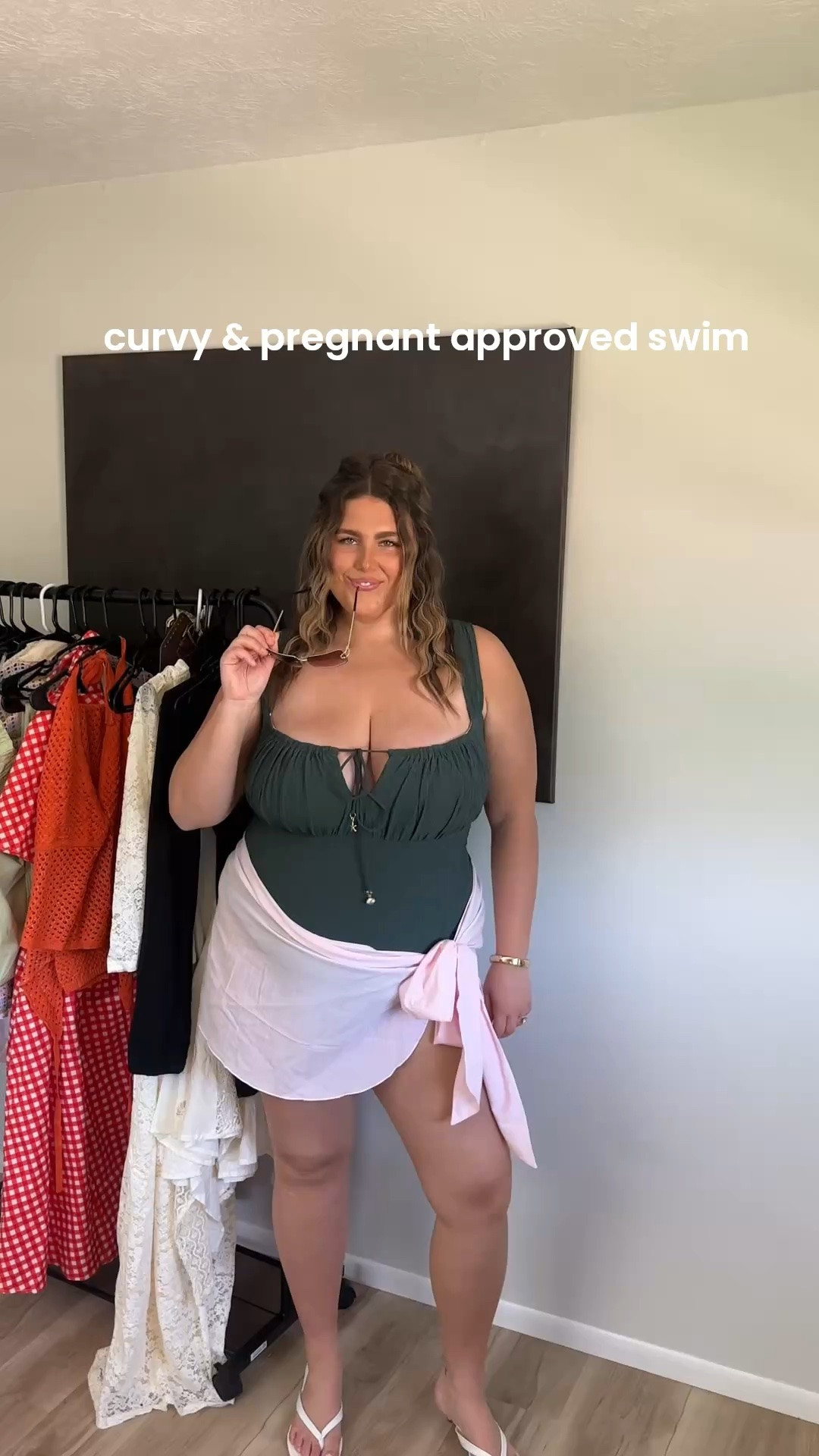 The best swimsuit !! Wearing 3X !! Highly recommend sizing up one size if you have a big chest and long torso!

#LTKBump #LTKSwim #LTKPlusSize