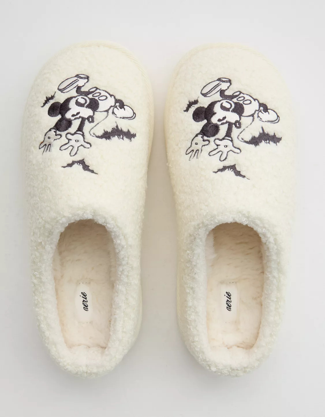 Aerie Sherpa Scuff Slippers | Aerie