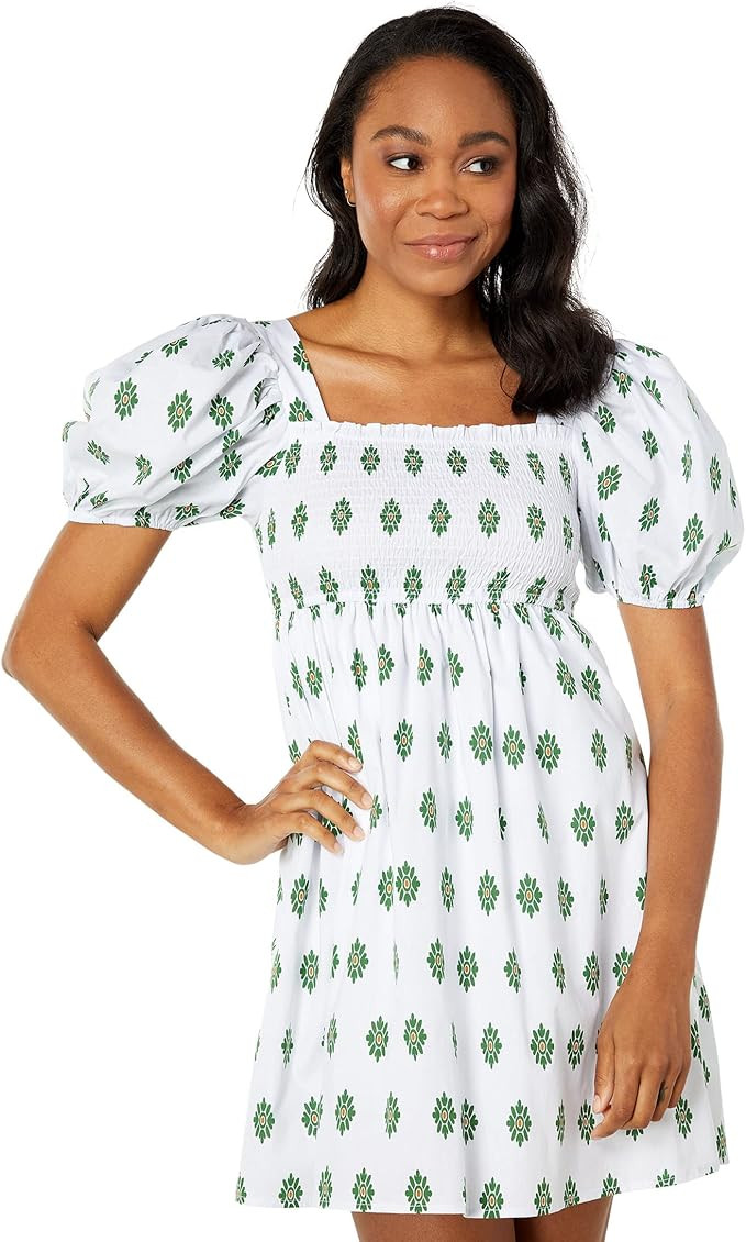 MOON RIVER Square Neck Mini Dress | Amazon (US)