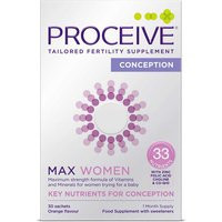 Proceive Advanced Fertility Supplement Max Women - 30 Sachets | Boots.com