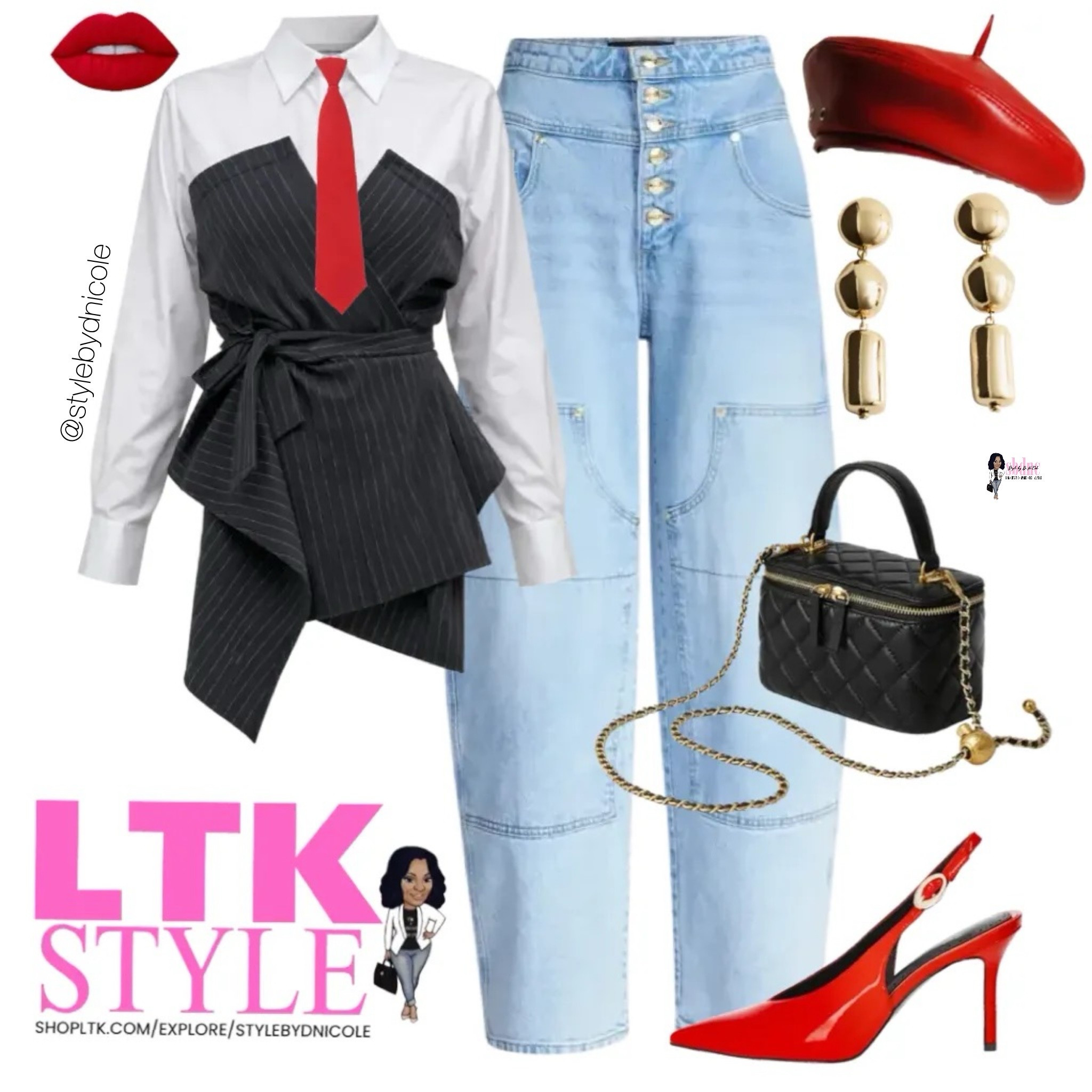 She's such a fashion icon FOR SURE in this The Devil Wears Prada themed look! 

#LTKMidsize #LTKOver40 #LTKPlusSize