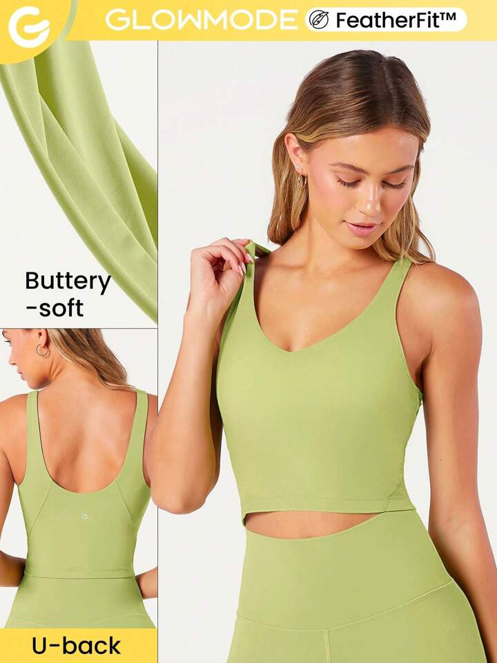 GLOWMODE FeatherFit™ Active Tank | SHEIN