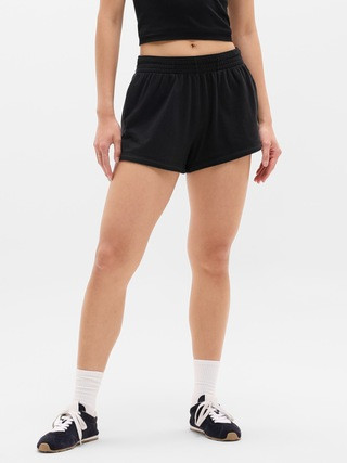Airy Cotton Terry Shortie | Athleta