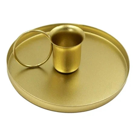 Teacup Retro Black Candle Holders for Tapered Candles or Pillar Candle Christmas Firplace Home Decor | Walmart (US)