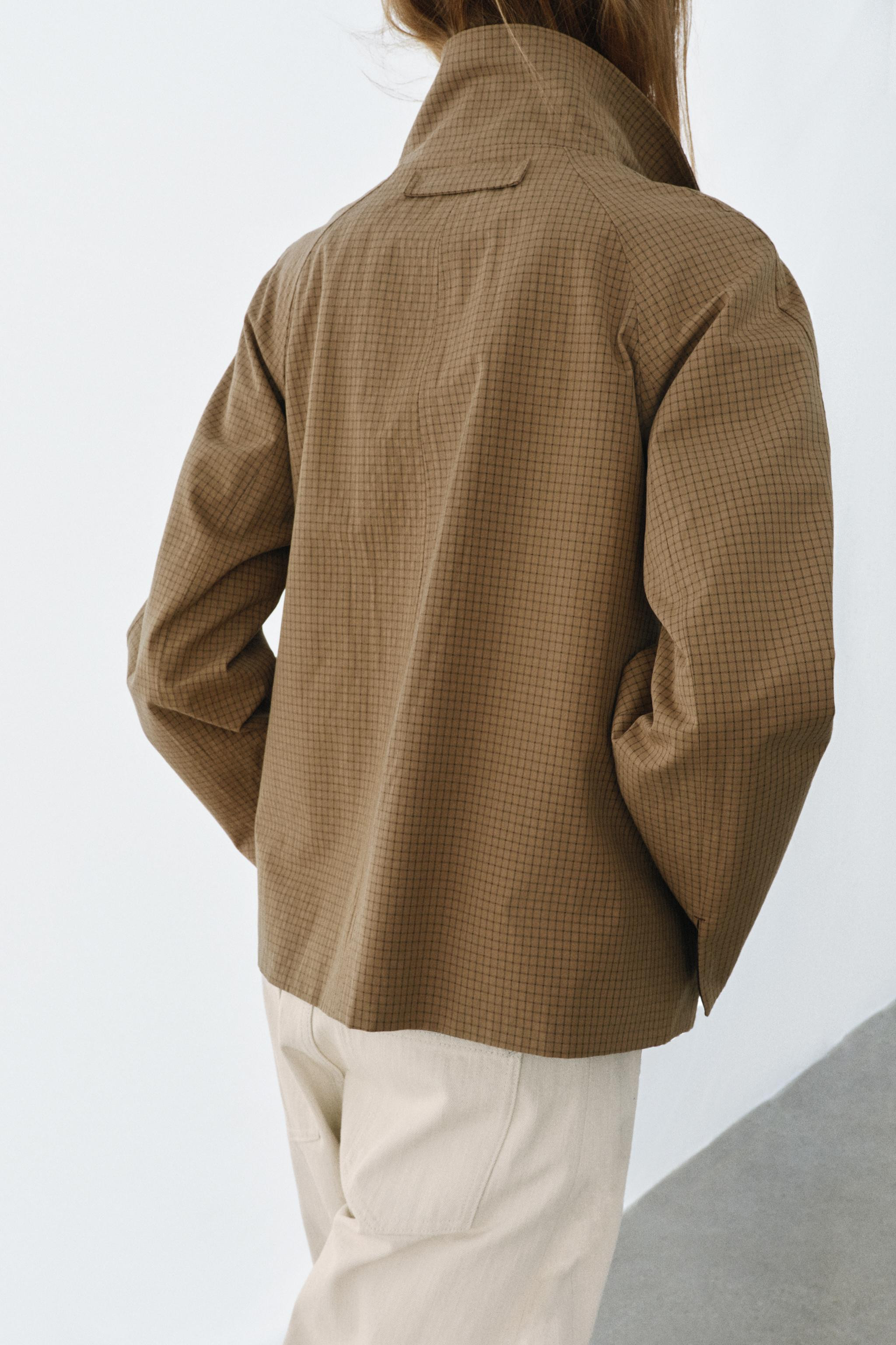 REVERSIBLE CHECK JACKET ZW COLLECTION | Zara UK