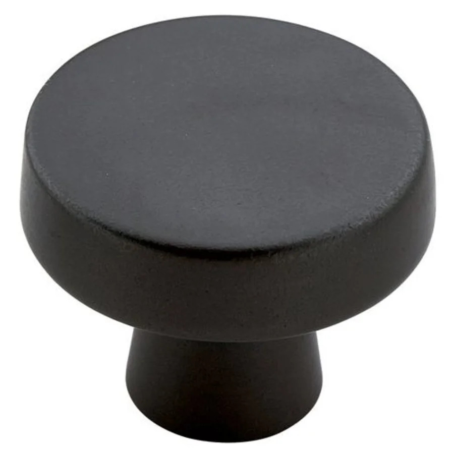 Amerock Blackrock 1-5/16 Inch Mushroom Cabinet KnobModel:BP55270BBRfrom the Blackrock Collection | Build.com, Inc.