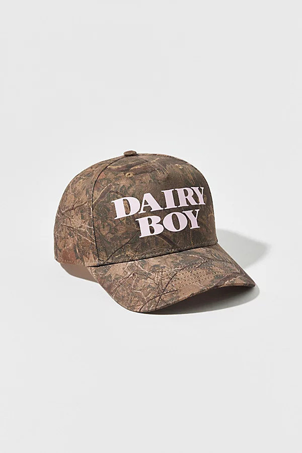 Dairy Boy Camo Snapback Baseball Hat in Camo, Women's at Urban Outfitters | Urban Outfitters (US and RoW)