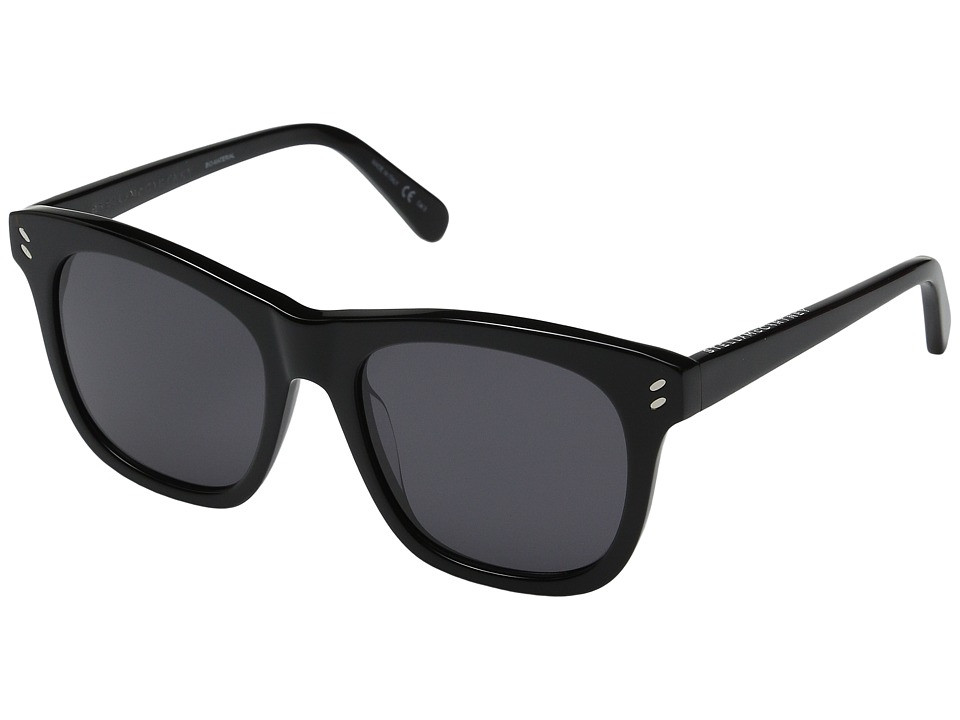 Stella McCartney - SC0001S (Black/Grey) Fashion Sunglasses | Zappos