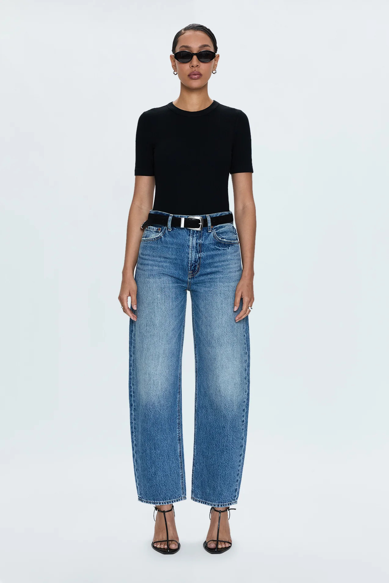 Wes High Rise Barrel - Spectacle | Pistola Denim