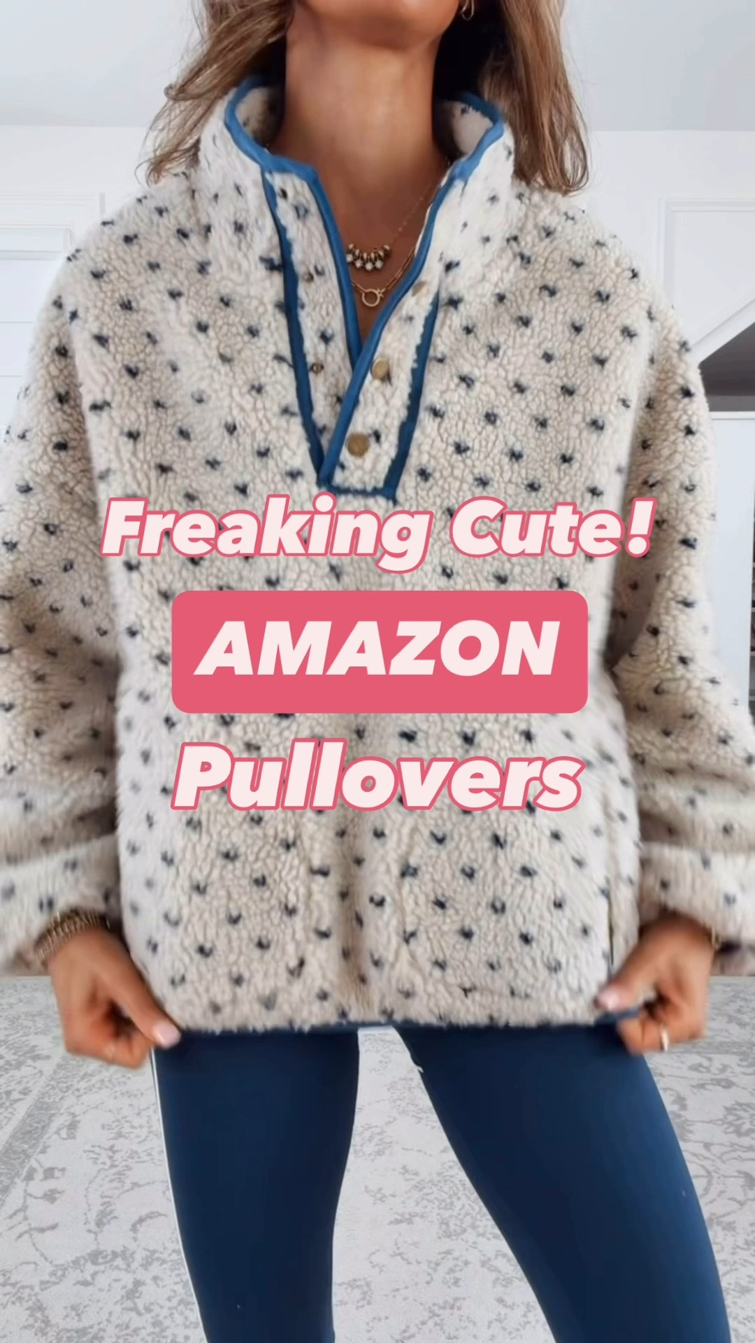 Wearing a small in all pullovers, xsmall in the workout set, small puffer vest, small tunic t-shirt, and xsmall leggings.

#LTKgrwm #LTKdayinmylife #LTKmomlife