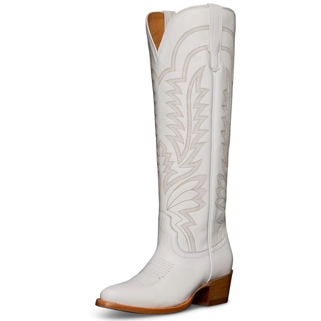 Women's Tall Cowgirl Boots |  The Abby - Snow | Tecovas | Tecovas