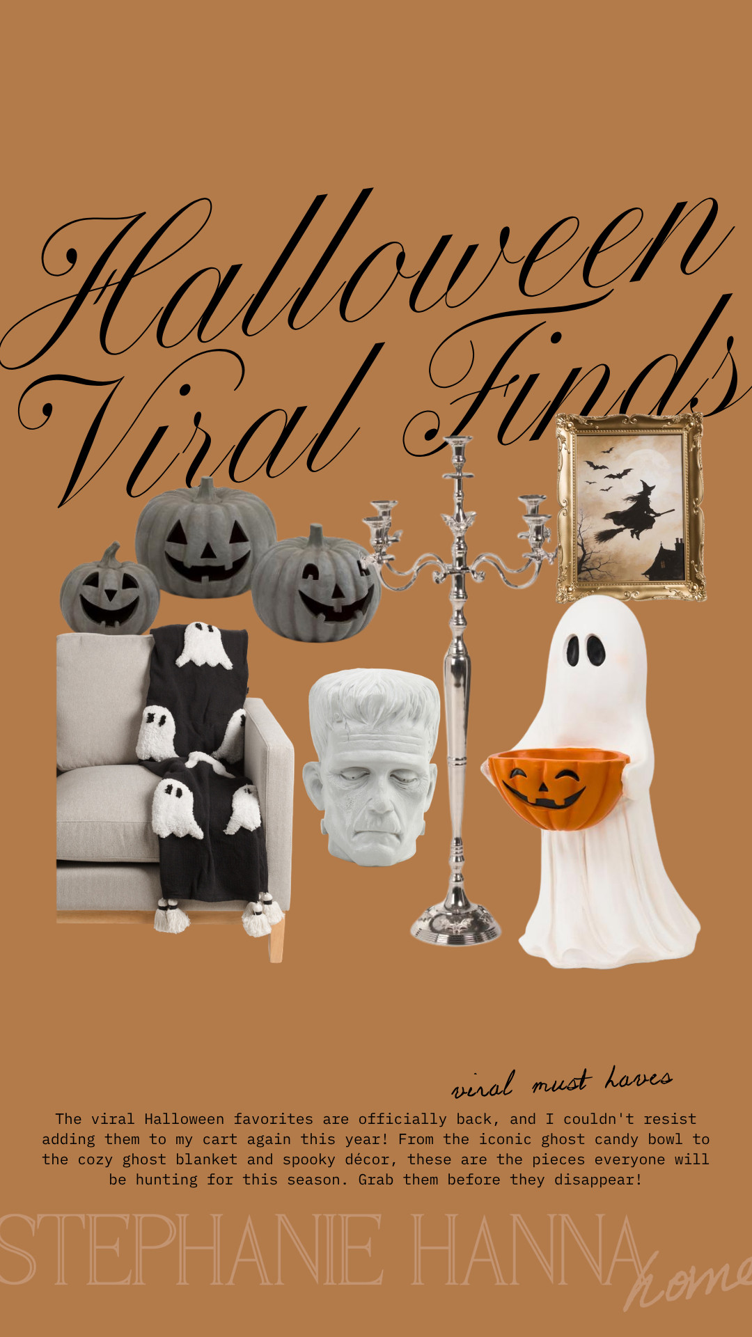 The viral Halloween favorites are officially back, and I couldn't resist adding them to my cart again this year! 🎃👻 From the iconic ghost candy bowl to the cozy ghost blanket and spooky décor, these are the pieces everyone will be hunting for this season. Grab them before they disappear! 🖤✨

#HalloweenFinds #HalloweenDecor #SpookySeason #HalloweenHomeDecor #TargetHalloween #PotteryBarnHalloween #GhostDecor #FallDecor #HalloweenAesthetic #CozyHalloween #HalloweenInspo #PumpkinDecor #NeutralHalloween #HomeDecorLover #SeasonalDecor #HalloweenLovers #ViralFinds #AmazonHalloween #ShopMyHome #Halloween2026 #FallFavorites #DecorInspiration #SpookyCute #HalloweenShopping #FallVibes 🍂🎃👻

#LTKmomlife #LTKSeasonal #LTKHome