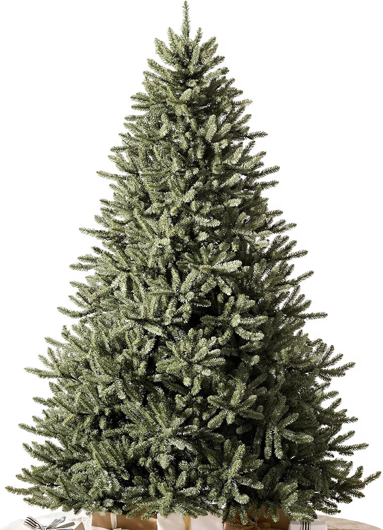 Balsam Hill 6.5ft Unlit Classic Blue Spruce - Artificial Christmas Tree with 2,144+ Tips, Premium... | Amazon (US)