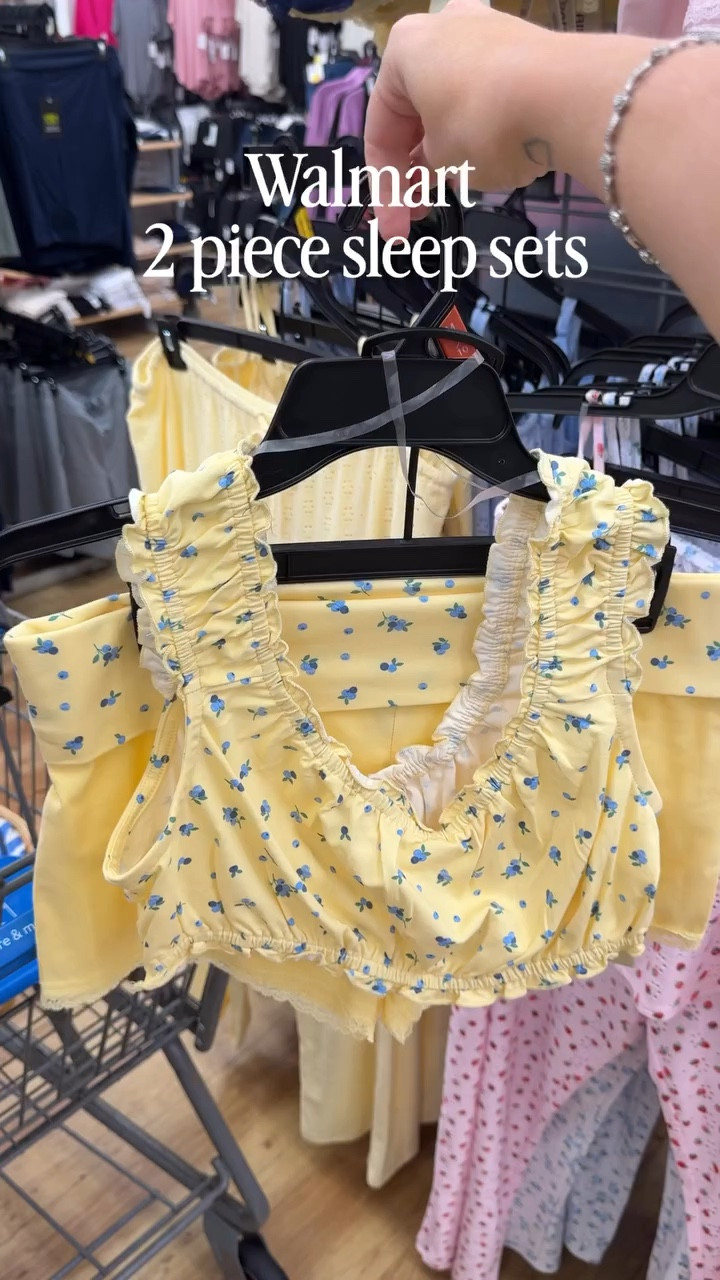 Cute two piece sleep sets at Walmart! Follow + comment “SHOP” for a link! (make sure you’re following to receive it) ✨ & if you love Walmart finds and gift ideas, follow along for more! 
 
#walmartfinds #walmartfashion