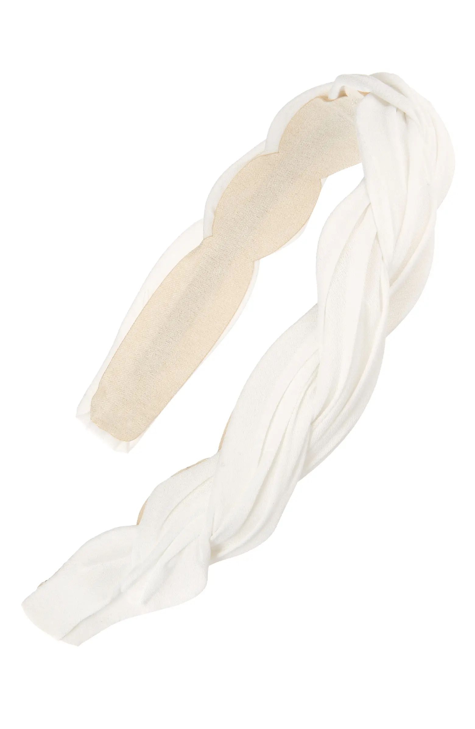 Braided Pleated Headband | Nordstrom