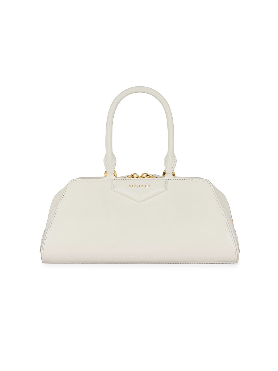 Women's Small Antigona Cube East-West Top Handle Bag - Ivory | Saks Fifth Avenue