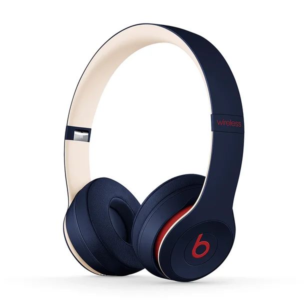 Beats Solo3 Wireless On-Ear Headphones - Beats Club Collection - Club Navy | Walmart (US)