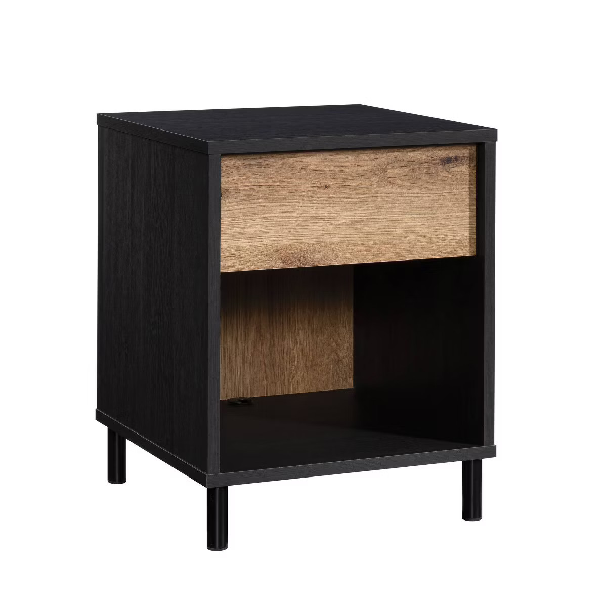 Acadia Way Nightstand with Drawer Raven Oak - Sauder | Target