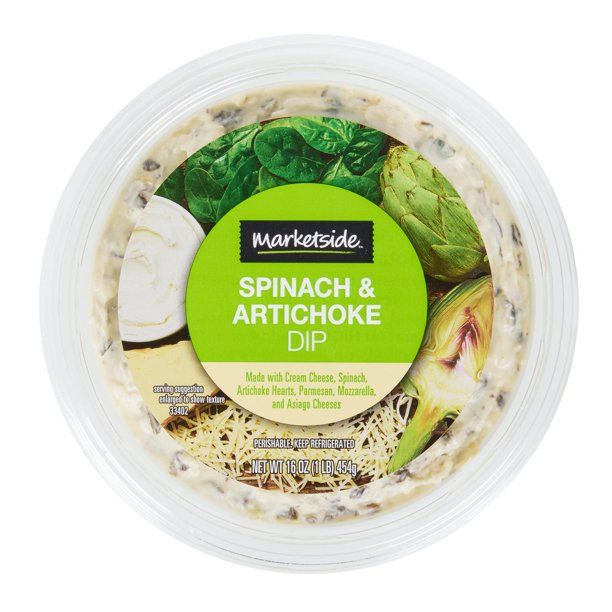 Marketside Spinach & Artichoke Dip, 16 oz - Walmart.com | Walmart (US)