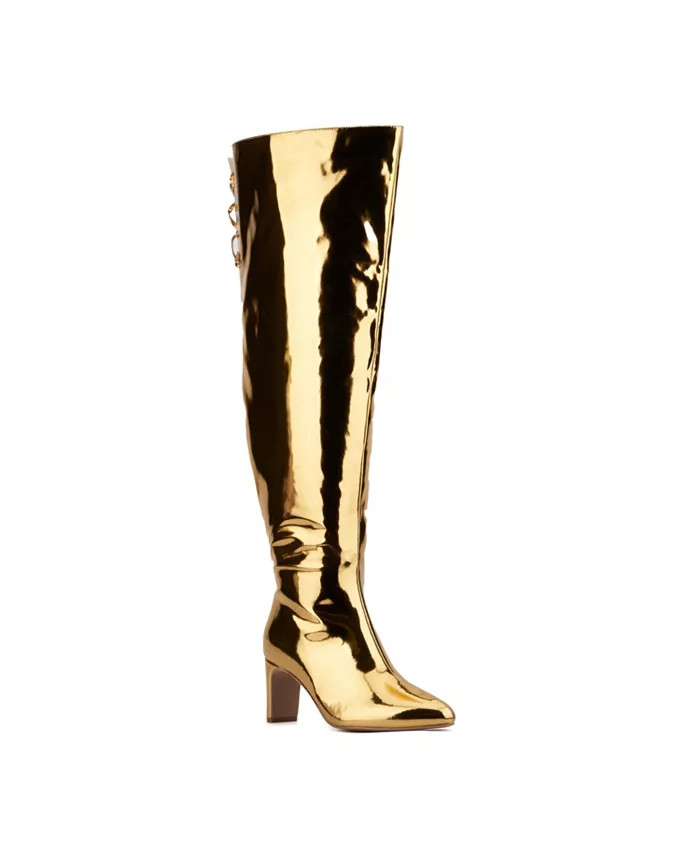 Fashion To Figure Women's Hayya Thigh High Boot - Wide Width - Macy's | Macy's
