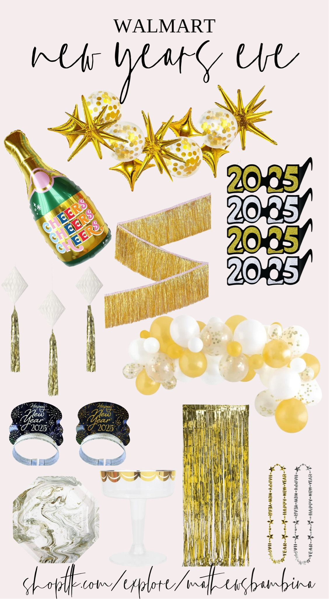 Need New Year’s Eve decorations? I found the cutest NYE decorations for your party at Walmart! 

NYE decor | New Years Eve party decor 

#LTKSaleAlert #LTKHoliday #LTKParties