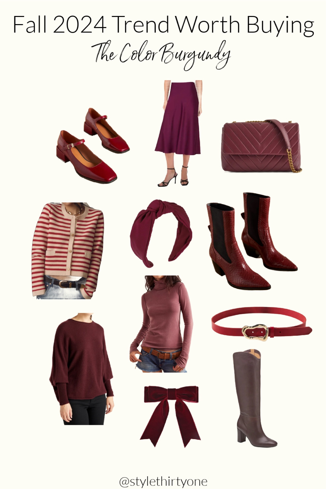Shop my picks for one of this season’s hot colors. Burgundy is a great fall color that won’t go out of style anytime soon.

#LTKOver40 #LTKStyleTip #LTKFindsUnder50