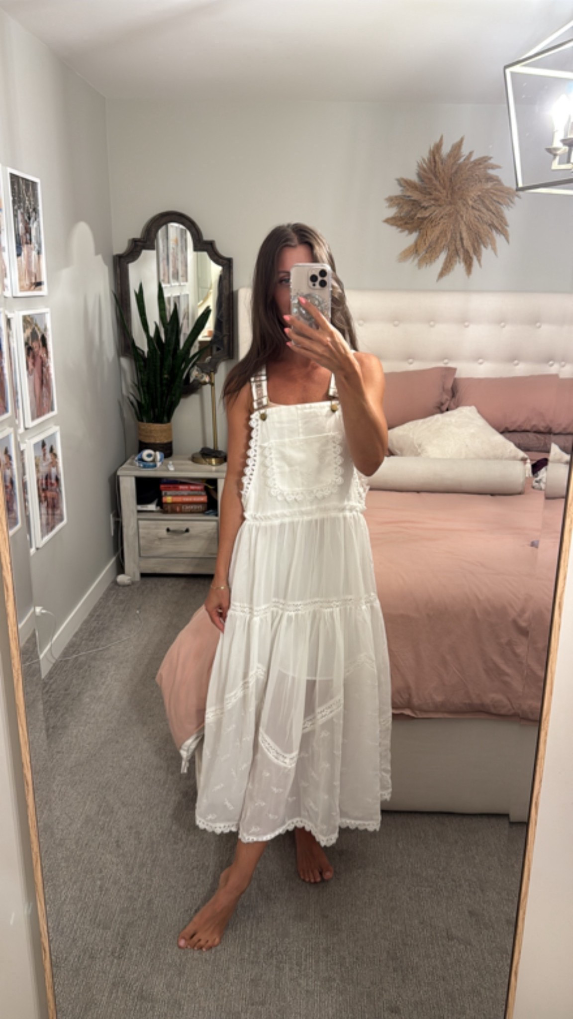 Love this lace overall/dress! #amazoncanada 