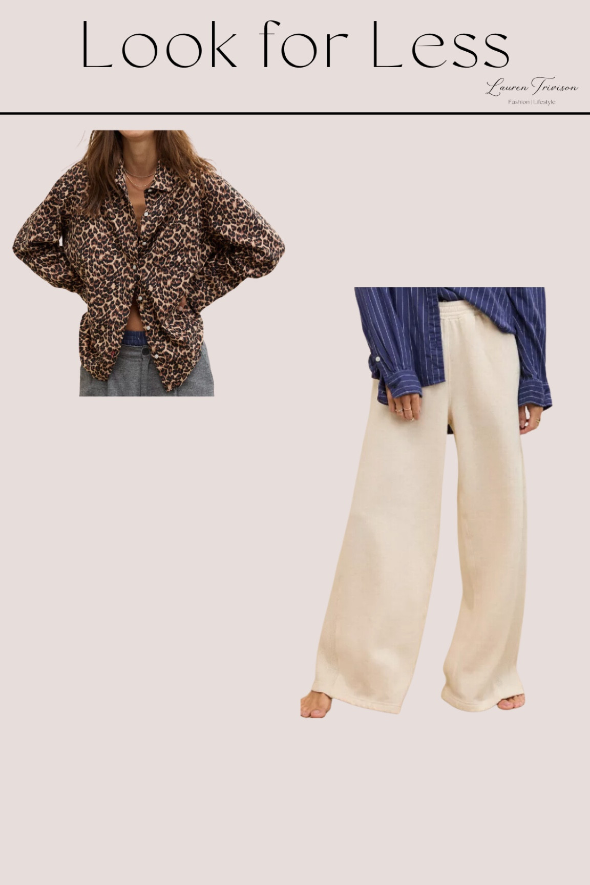 Casual and cozy fall outfit idea! Featuring the coolest leopard print blouse and loose pants!

#LTKFindsUnder100 #LTKFallSale #LTKMidsize