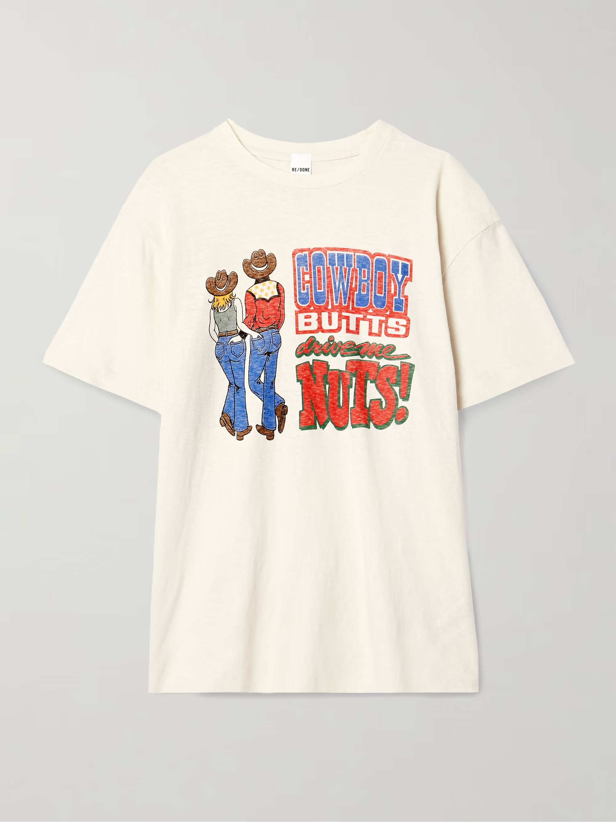 Boyfriend printed cotton-jersey T-shirt | NET-A-PORTER (UK & EU)